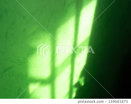 Green Shadow Abstract Background Overlay Blur Leaf Natural blur Cement Wall Floor Mockup Product Cosmetic Summer Tropical Nature Presentation Frame Template Eco Backdrop Environment Platform. 139081873