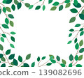 Gentle touch leaf frame 139082696
