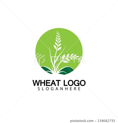 Agriculture Wheat logo template vector icon design Agriculture Wheat logo template vector icon design 139082735