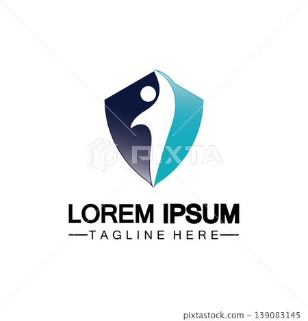 People shield icon.Life Insurance logo, protect human or insurance concept logo vector illustration design isolated on white background People shield icon.Life Insurance logo, protect human or insurance concept logo vector illustration design isolated on white background 139083145