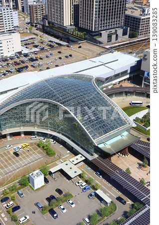 金澤站（津住門和摩天無巨蛋）和城市景觀 139083285
