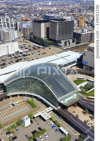 金澤站（津住門和摩天無巨蛋）和城市景觀 139083286