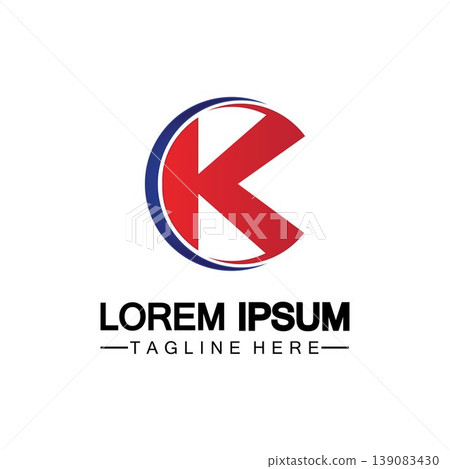 Letter K logo icon illustration design template.Graphic Alphabet Symbol for business finance logotype. Graphic Alphabet Symbol for Corporate Business Identity. Letter K logo icon illustration design template.Graphic Alphabet Symbol for business finance logotype. Graphic Alphabet Symbol for Corporate Business Identity. 139083430