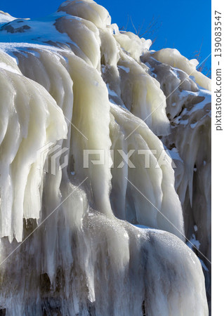 Icicles on the rocks Icicles on the rocks 139083547