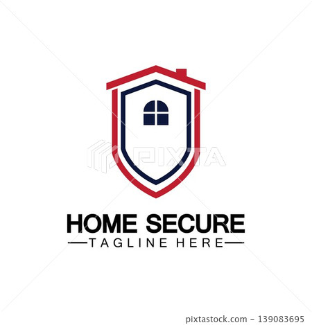 Home secure logo, smart house logo design,Home protection logo design template. Vector shield and house logotype illustration. Home secure logo, smart house logo design,Home protection logo design template. Vector shield and house logotype illustration. 139083695