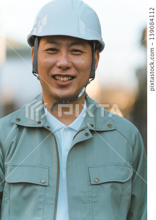 blue collar worker, laborer, hardhat 139084112