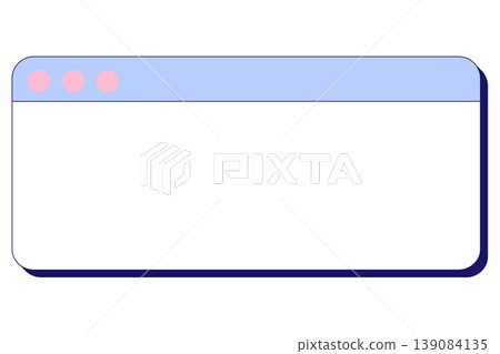 Browser window-style horizontal background material Browser window-style horizontal background material 139084135