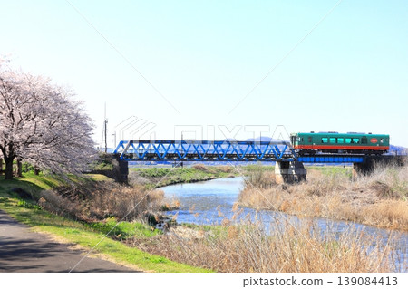 Mooka Railway Kokaigawa Bridge / Mashiko Town, Tochigi Prefecture Mooka Railway Kokaigawa Bridge / Mashiko Town, Tochigi Prefecture 139084413