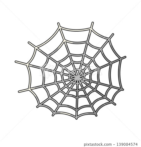 Illustration of spiderweb Illustration of spiderweb 139084574