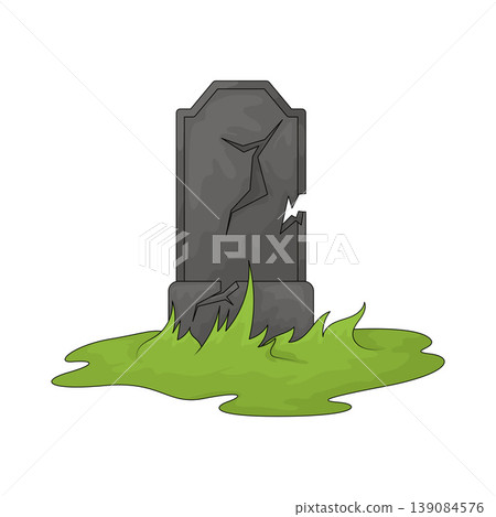 Illustration of Gravestone Illustration of Gravestone 139084576