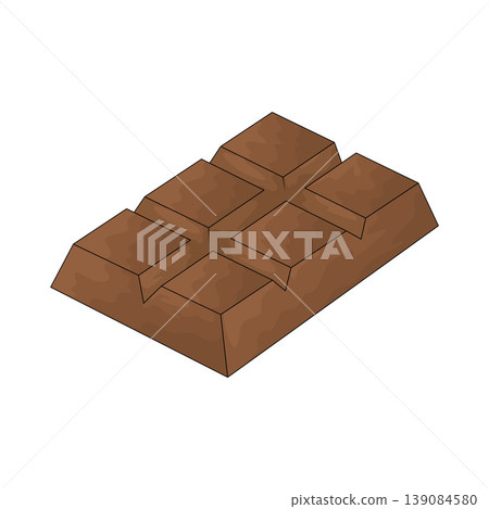 Illustration of Chocolate Bar Illustration of Chocolate Bar 139084580