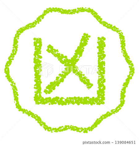 Crayon-style hand-drawn stamp-like lettering: Bad luck Crayon-style hand-drawn stamp-like lettering: Bad luck 139084651