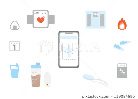 塑身與智慧保健套裝 139084690