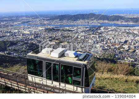北九州市的人氣觀光地“更倉山坡車” 北九州市的人氣觀光地“更倉山坡車” 139084804