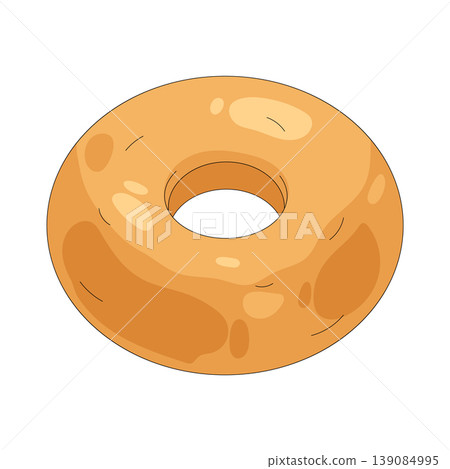 Illustration of donut Illustration of donut 139084995