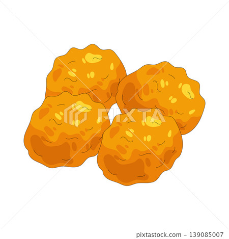 Illustration of nugget Illustration of nugget 139085007