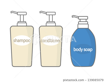 Simple shampoo, conditioner, and body wash Simple shampoo, conditioner, and body wash 139085079