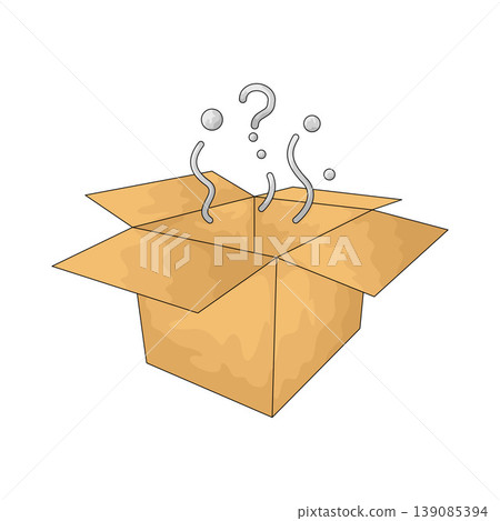 Illustration of Empty Box Illustration of Empty Box 139085394