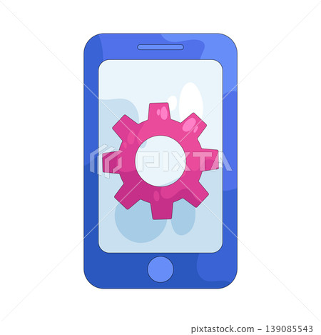 Illustration of Phone setting 139085543