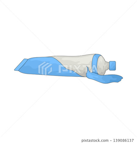 Illustration of toothpaste 139086137