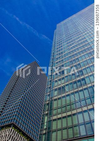 【大阪景色】大阪站南側的天空與建築 【大阪景色】大阪站南側的天空與建築 139087358