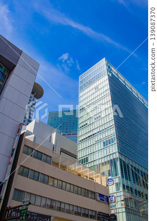 【大阪景色】大阪站南側的天空與建築 【大阪景色】大阪站南側的天空與建築 139087370