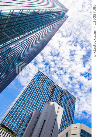 【大阪景色】大阪站南側的天空與建築 【大阪景色】大阪站南側的天空與建築 139087396