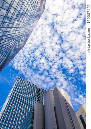 【大阪景色】大阪站南側的天空與建築 【大阪景色】大阪站南側的天空與建築 139087403