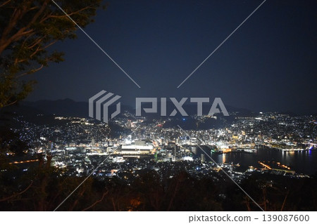 Night view of Mt. Inasa Night view of Mt. Inasa 139087600