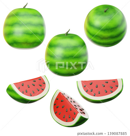 3d, vegetable, three-dimensional 139087885