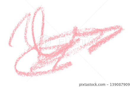 pink pencil strokes isolated on transparent background pink pencil strokes isolated on transparent background 139087909