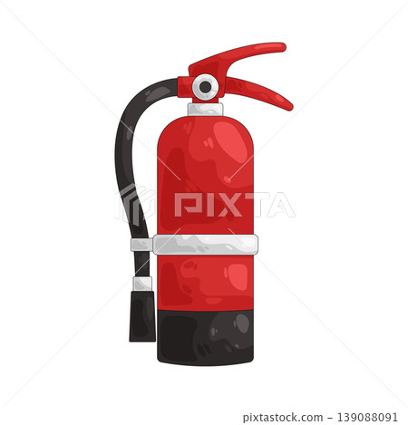 Illustration of fire extinguisher Illustration of fire extinguisher 139088091