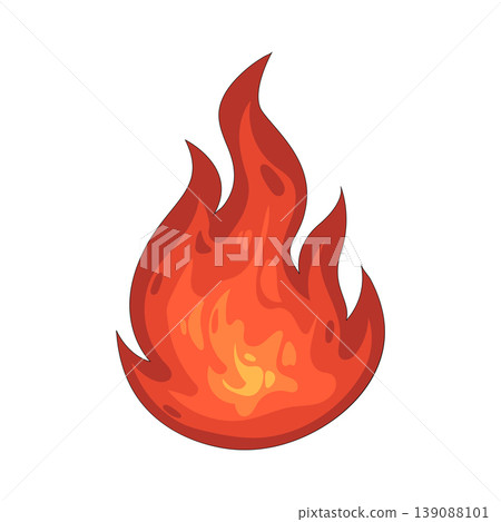 Illustration of Fire Illustration of Fire 139088101