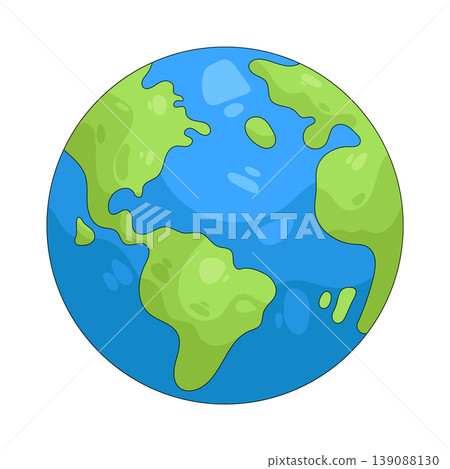 Illustration of Earth Illustration of Earth 139088130