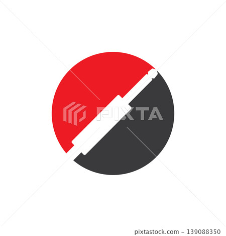 Audio jack with sound wave Audio jack with sound wave 139088350