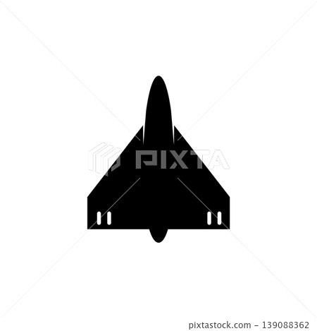 Military aircraft drone icon 139088362