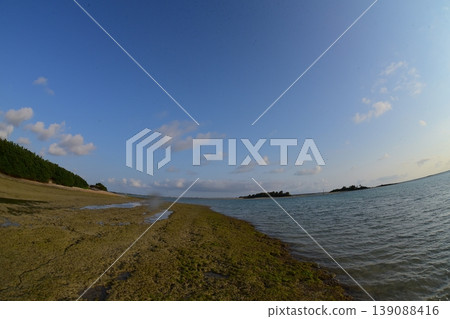The sea as seen from Rebun Island The sea as seen from Rebun Island 139088416