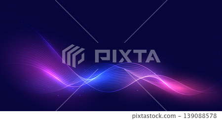 glowing wave line 37 139088578