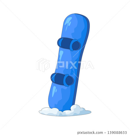 Illustration of snowboard  139088633