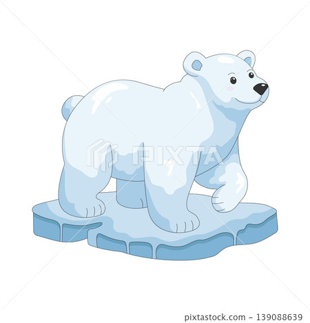 Illustration of polar bear Illustration of polar bear 139088639