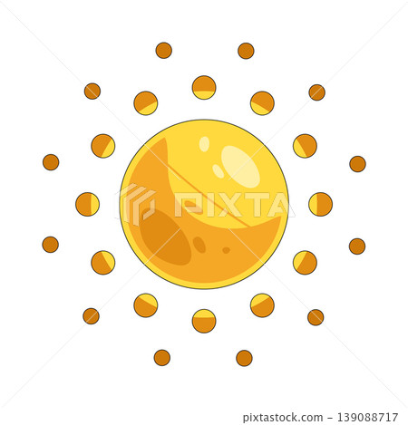 Illustration of circle Illustration of circle 139088717
