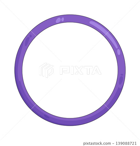 Illustration of purple circle Illustration of purple circle 139088721