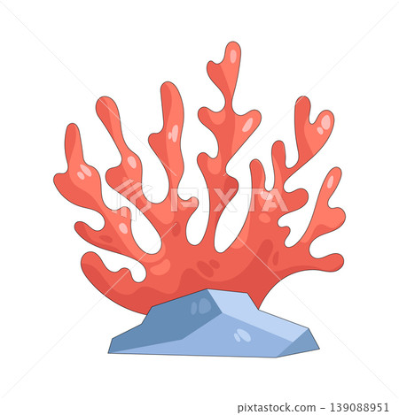 Illustration of coral reef 139088951