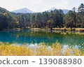 Ruri Marsh in Urabandai, dyed in the colors of autumn leaves. 139088980