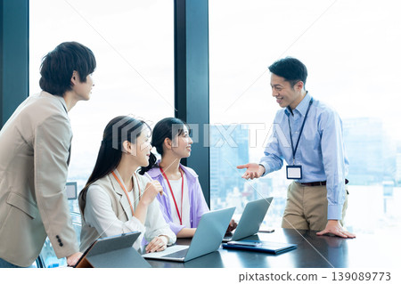 Business person meeting in the office Business person meeting in the office 139089773