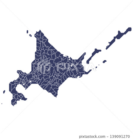 Municipalities in Hokkaido 139091270