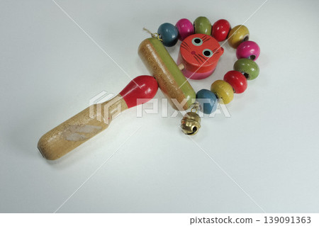 Showa era wooden toys for toddlers Showa era wooden toys for toddlers 139091363