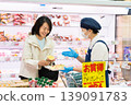 People working at a supermarket - sample corner 139091783
