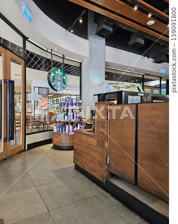 this is starbucks cafe display this is starbucks cafe display 139091800
