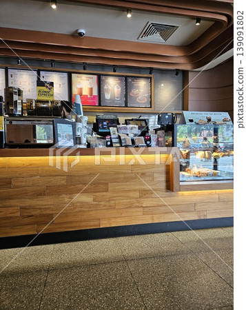this is starbucks cafe display this is starbucks cafe display 139091802